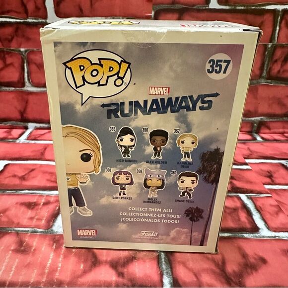 Funko Pop !!RUNAWAYS KAROLINA DEAN 357 - Picture 5 of 6